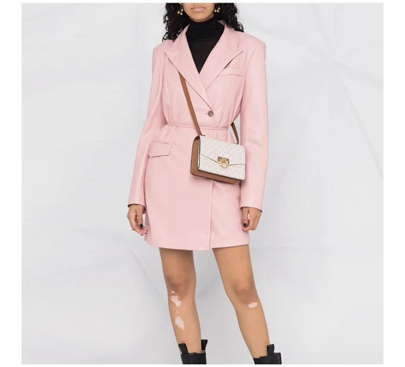 商品[国内直发] Michael Kors|MICHAEL KORS 女士奶油色经典印花超小号Hendrix单肩包 32F0G1HC0B-VANILLAACRN,价格¥1570,第8张图片详细描述