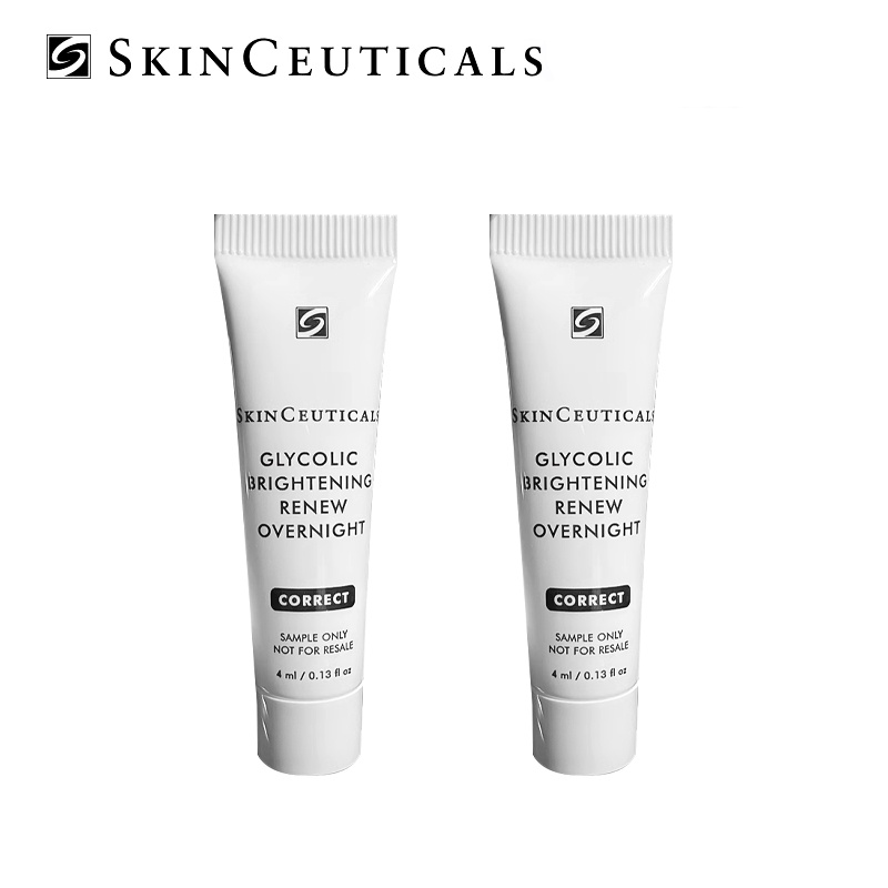 商品[国内直发] SkinCeuticals|修丽可G4晚霜4ml*2 甘醇酸焕肤改善暗黄痘痘闭口刷酸面霜,价格¥177,第3张图片详细描述