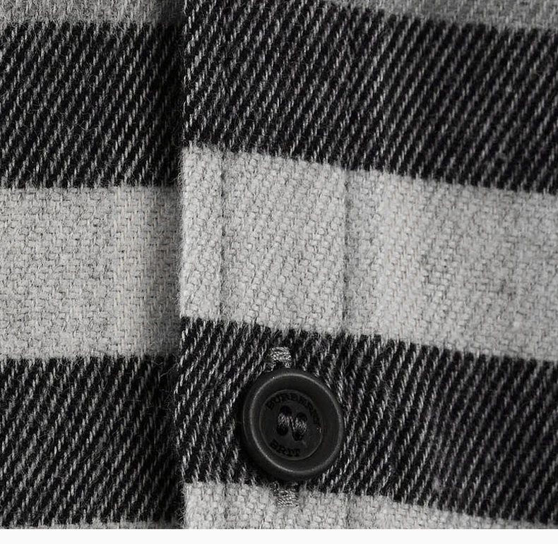 商品Burberry|Burberry 博柏利 Brit男士格纹长袖衬衫全棉 3942159,价格¥2131,第7张图片详细描述
