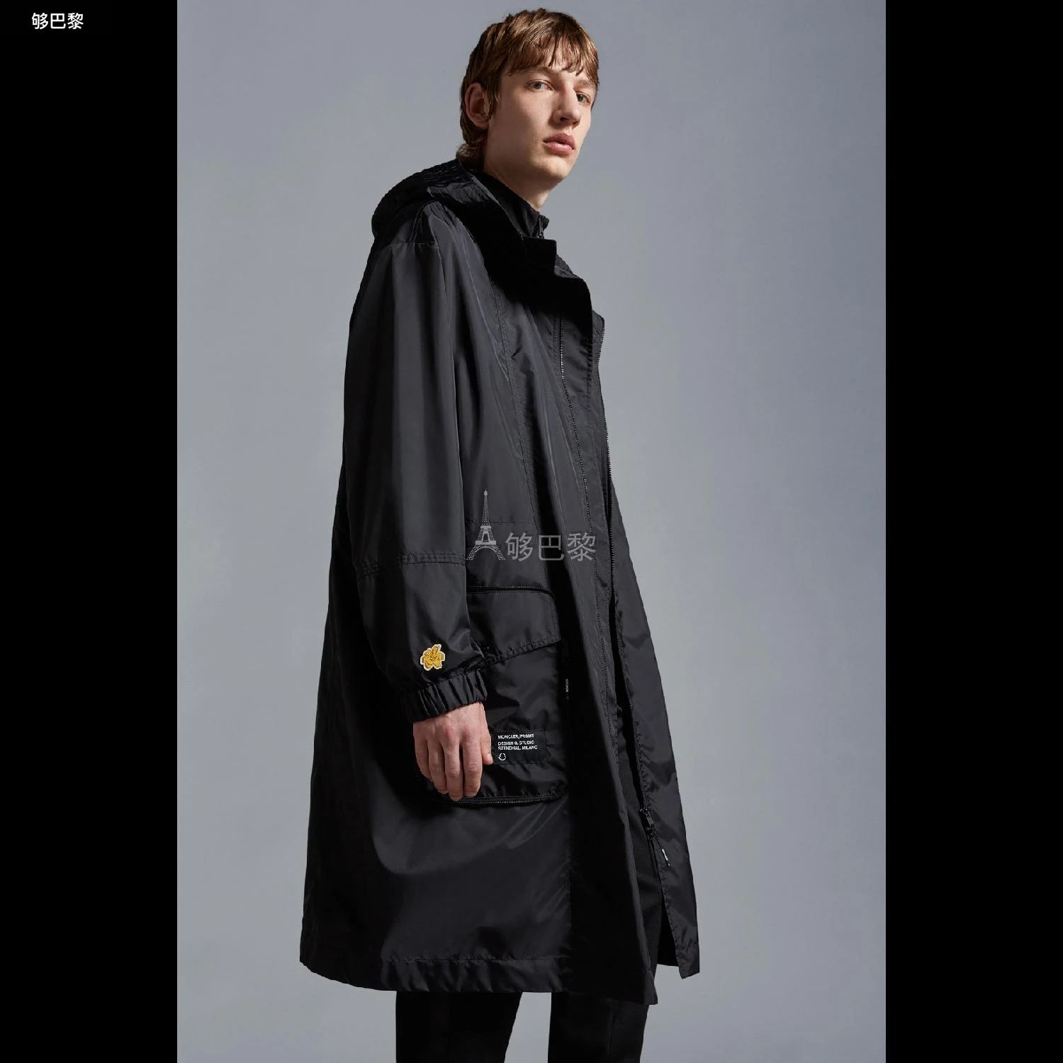 商品Moncler|【预售】 MONCLER盟可睐 24秋冬 男士 大衣 Fennel男女款可折叠派克大衣外套 I209U1C00002M3076999,价格¥9391,第3张图片详细描述