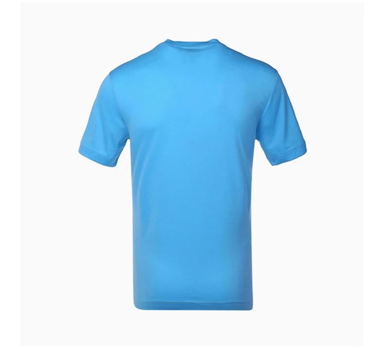 商品Emporio Armani|Emporio Armani 安普里奥 阿玛尼 男士天蓝色全棉圆领短袖T恤 3XCT57-JSYZ-722,价格¥560,第5张图片详细描述
