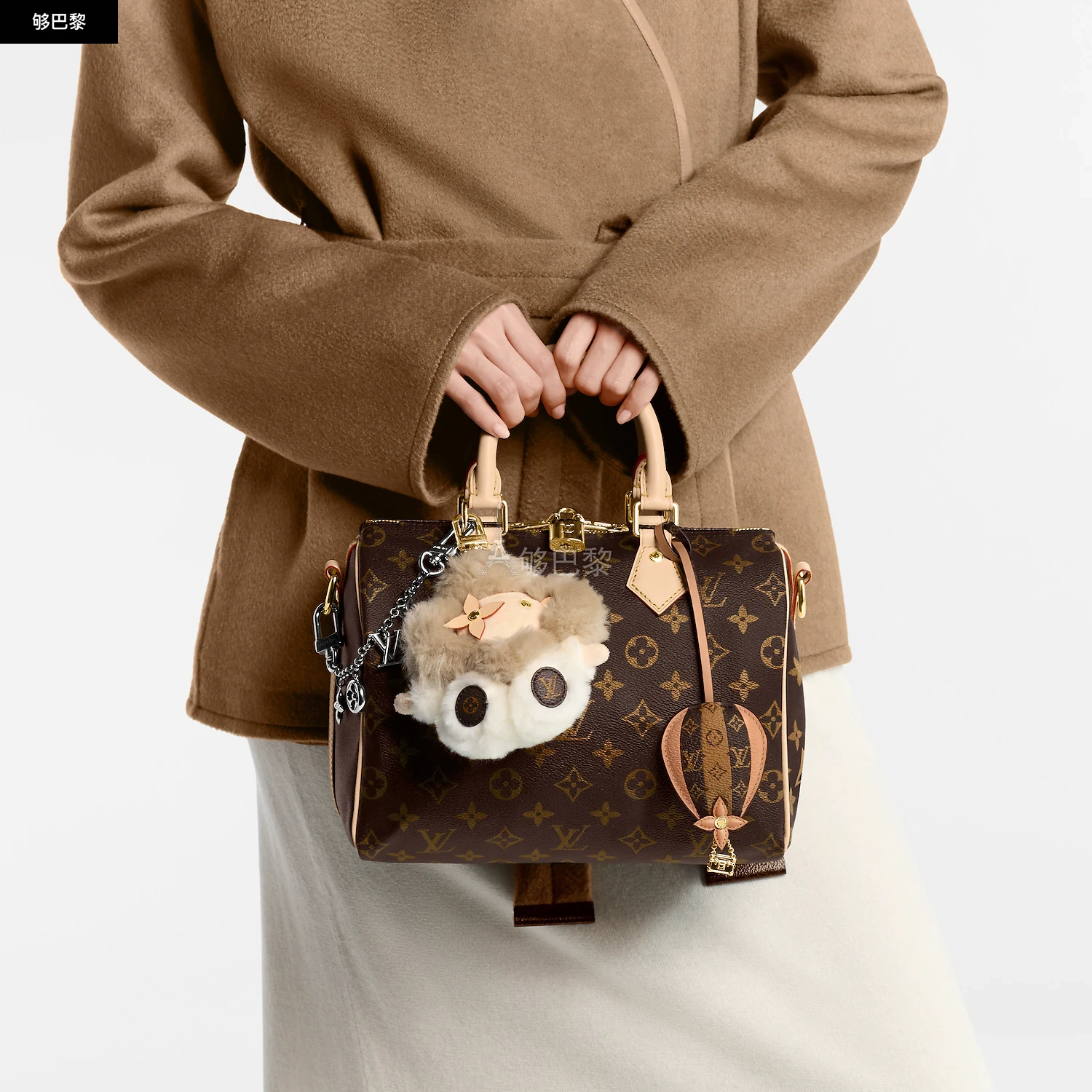 商品Louis Vuitton|【预售】 LV路易威登 25春夏 女士 单肩包 SPEEDY BANDOULIÈRE 25 手袋 M46977 ,价格¥17086,第3张图片详细描述