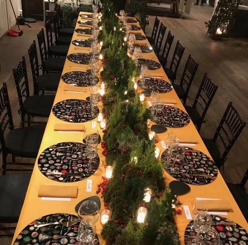 商品La Corallina|【国内直发】La Corallina 珂若琳娜童趣系列Natale Four Season五星级酒店餐垫杯垫,价格¥409,第3张图片详细描述