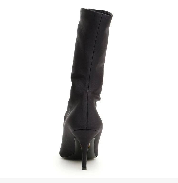 商品[国内直发] Balenciaga|Balenciaga 巴黎世家 女士黑色高跟鞋 524916-W04Z0-1000,价格¥6690,第6张图片详细描述
