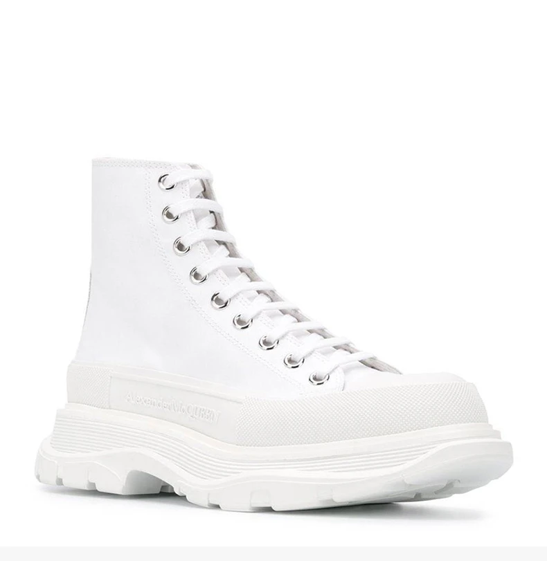 商品[国内直发] Alexander McQueen|ALEXANDER MCQUEEN 白色男士运动鞋 604254-W4L32-9000,价格¥5261,第5张图片详细描述