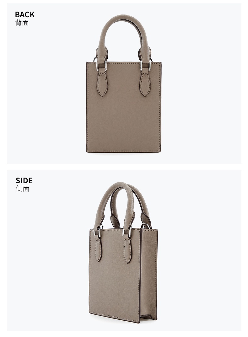商品[国内直发] Tory Burch|托里·伯奇TORY BURCH  奢侈品 TB女士浅绿色皮质手提单肩斜挎包手机包 82768-492,价格¥1692,第18张图片详细描述