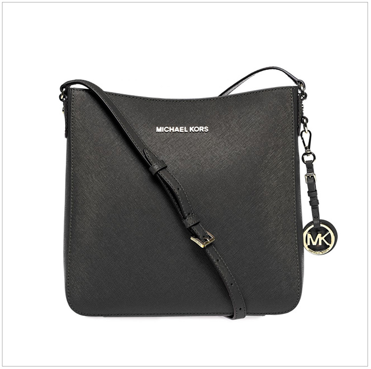 商品Michael Kors|Michael Kors 迈克高仕 JET SET TRAVEL系列黑色牛皮女士单肩包 30T2GTVM3L-BLACK,价格¥1442,第4张图片详细描述