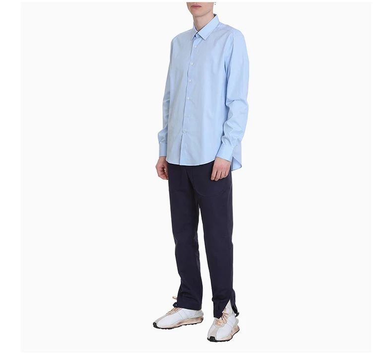 商品Lanvin|LANVIN 蓝色男士衬衫 RM-SI0331-S005-P20-211,价格¥1631,第7张图片详细描述