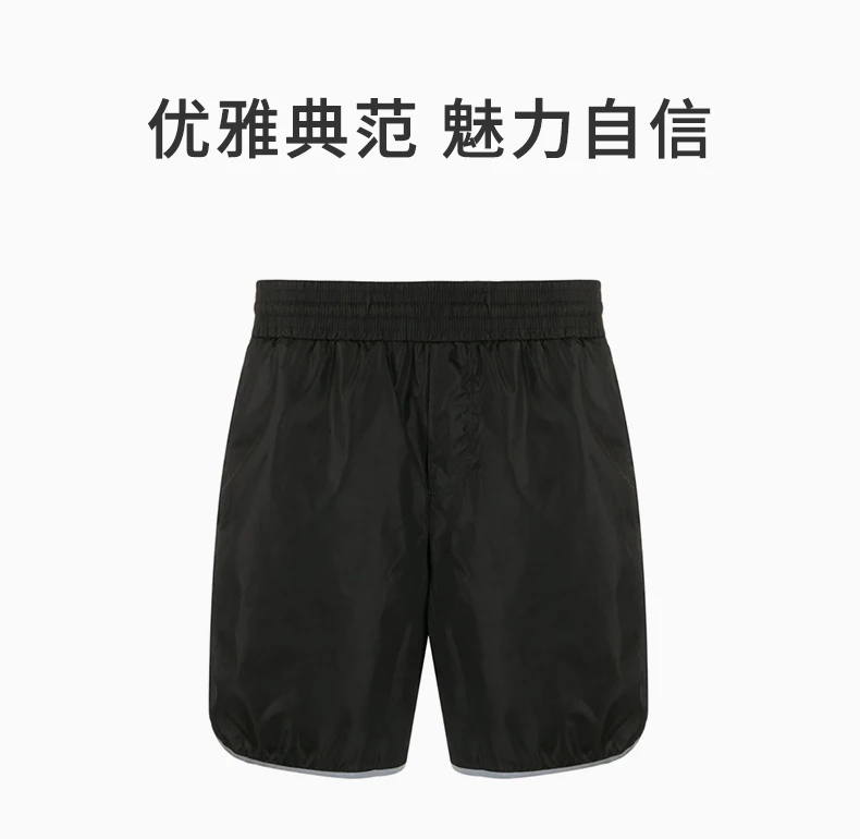 商品Gucci|GUCCI 男士黑色棉质短裤 599552-XHABX-1082,价格¥4464,第3张图片详细描述