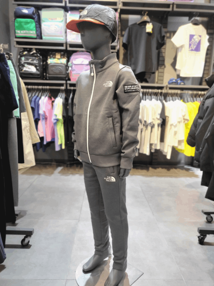 商品The North Face|【Brilliant|包邮包税】北面户外 儿童 vital brushed 运动服 套装-DGY-NJ5JL53T,价格¥566,第2张图片详细描述