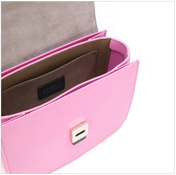 商品[国内直发] Furla|FURLA 粉色女士斜挎包 920939,价格¥847,第6张图片详细描述