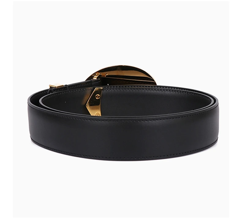 商品Versace|VERSACE 范思哲 黑色男士腰带 DCU4950-DVTP1-D41CH,价格¥3389,第4张图片详细描述