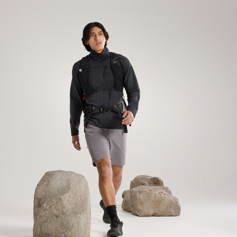 商品Arc'teryx|ARC TERYX/始祖鸟 男士黑色聚酯纤维夹克,价格¥1110,第7张图片详细描述