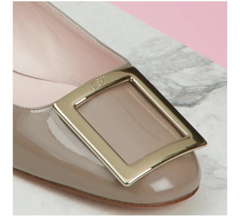 商品Roger Vivier|ROGER VIVIER 女士平底船鞋 RVW55827480-D1P-C415,价格¥3967,第7张图片详细描述