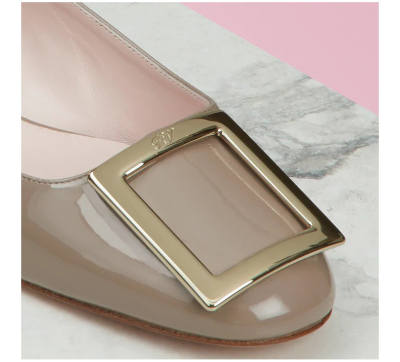 商品Roger Vivier|ROGER VIVIER 女士平底船鞋 RVW55827480-D1P-C415,价格¥4082,第9张图片详细描述