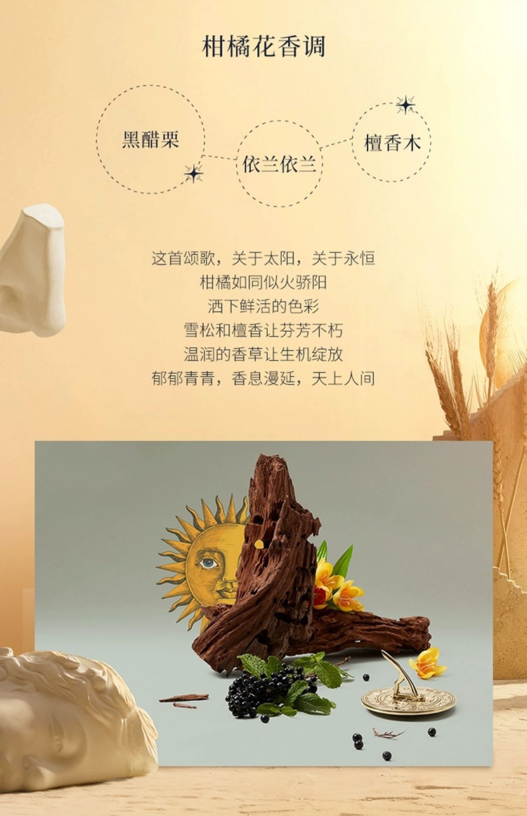 商品Penhaligon's|Penhaligons潘海利根日晖天使香水30-100ml 柑橘花香调 2023新品,价格¥539,第6张图片详细描述