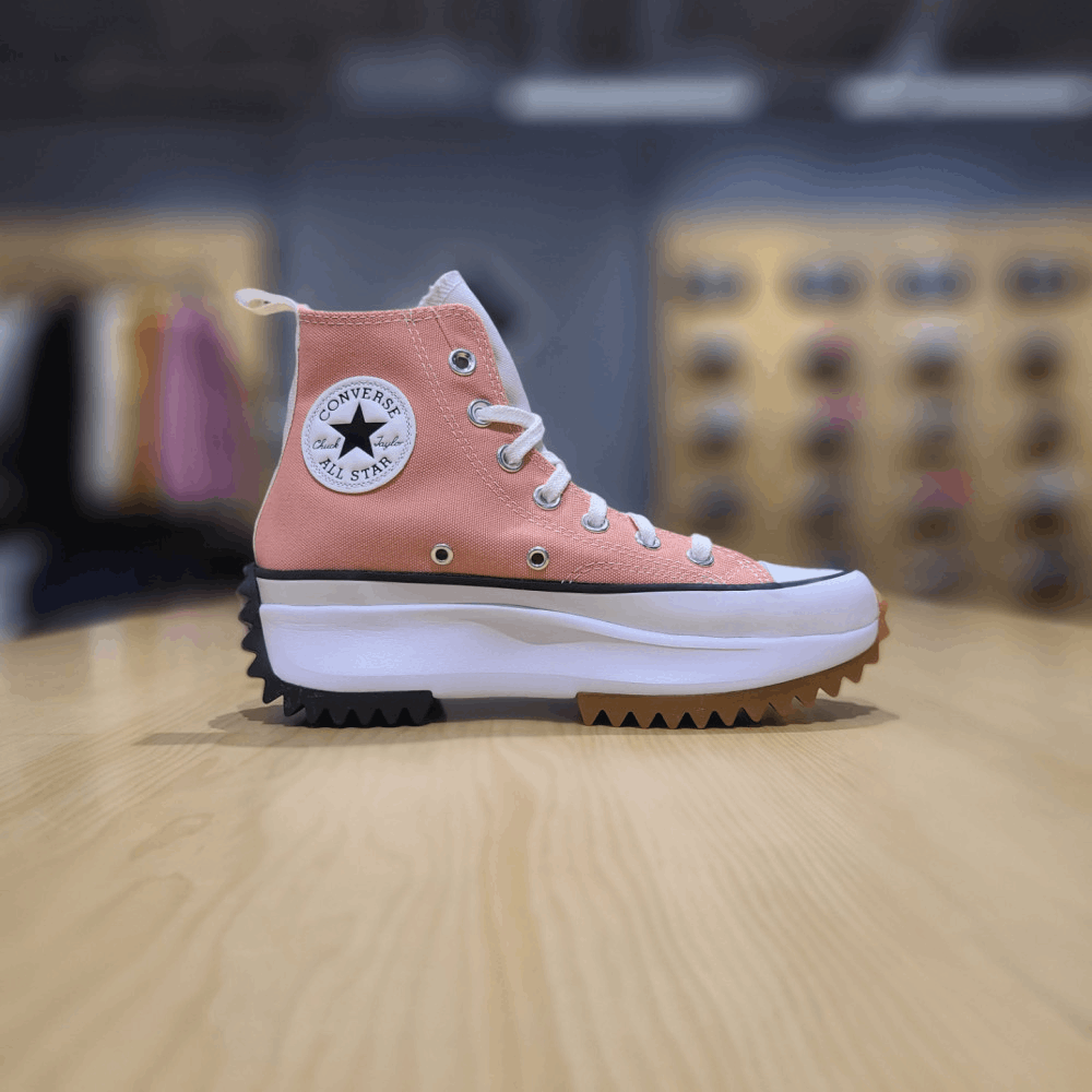 商品【预售商品15天发货】 Converse|【韩国直邮|包邮包税】匡威 RUNSTAR HIKE STATMENT FLOW 粉红色石英高鞋 170968C,价格¥654,第1张图片详细描述