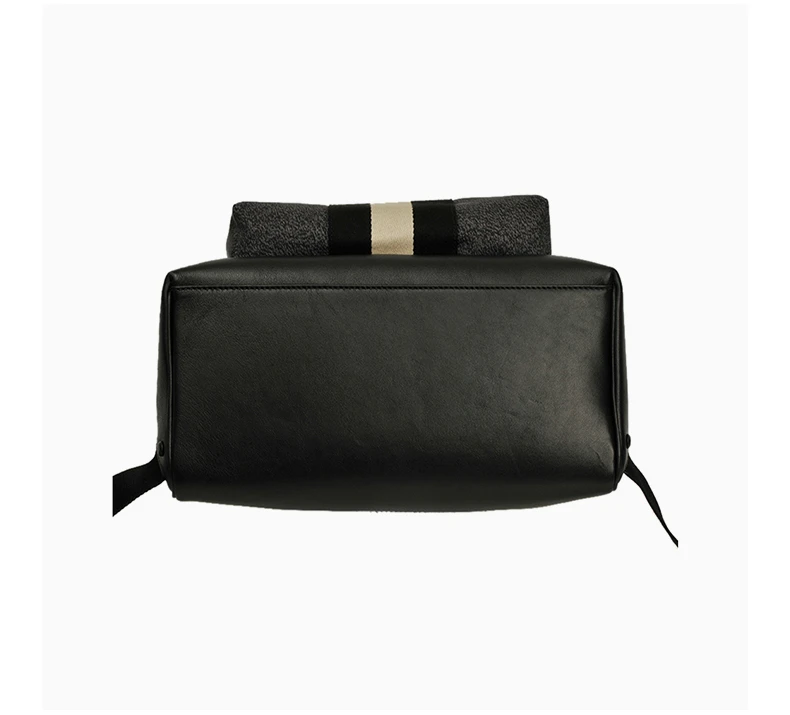 商品Bally|Bally 巴利 炭灰色尼龙男士双肩包 6215637,价格¥3545,第6张图片详细描述