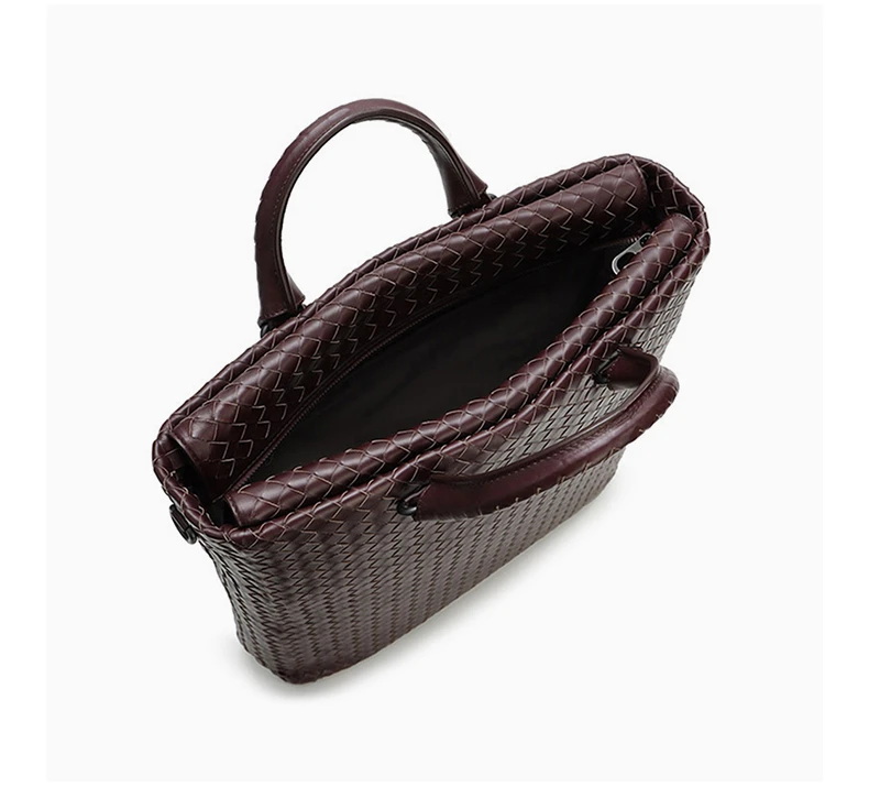 商品[国内直发] Bottega Veneta|BOTTEGA VENETA 红色男士公文包 354421-VQ131-5023,价格¥15426,第7张图片详细描述