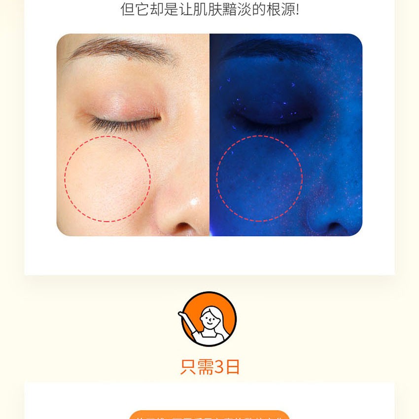 商品[国内直发] Laneige|兰芝 焕亮VC面霜 30ml,价格¥170,第8张图片详细描述