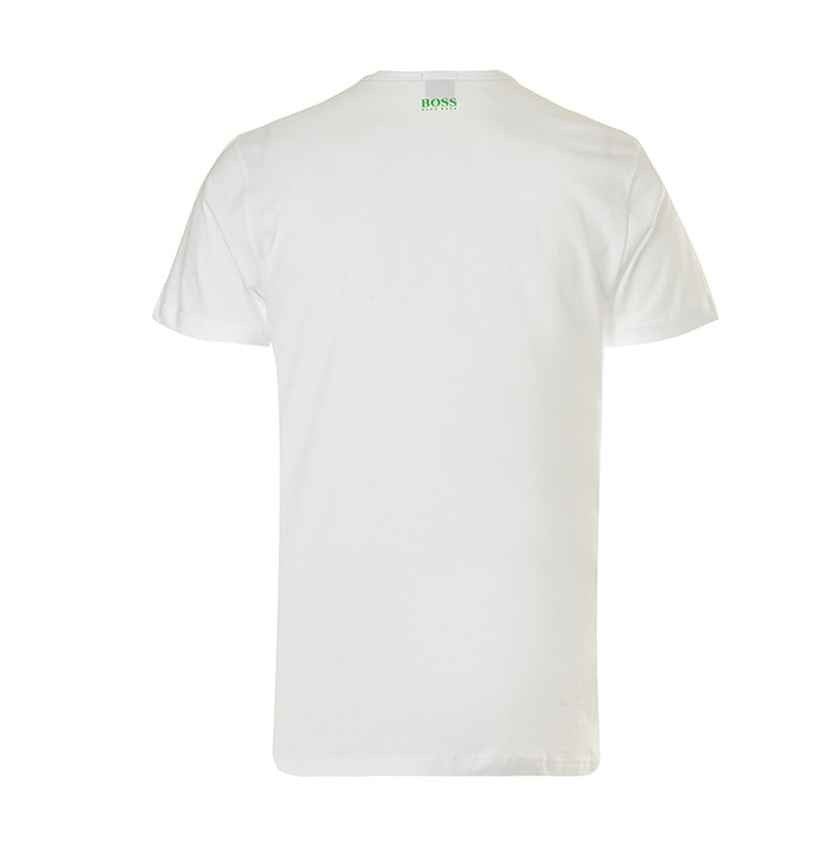 商品Hugo Boss|Hugo Boss 雨果博斯 男士米白色棉质短袖T恤 TEE1-50383429-100,价格¥382,第7张图片详细描述