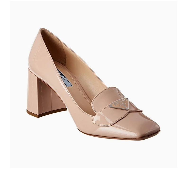 商品Prada|PRADA 粉色女士高跟鞋 1D017M-069-F0236,价格¥4549,第5张图片详细描述