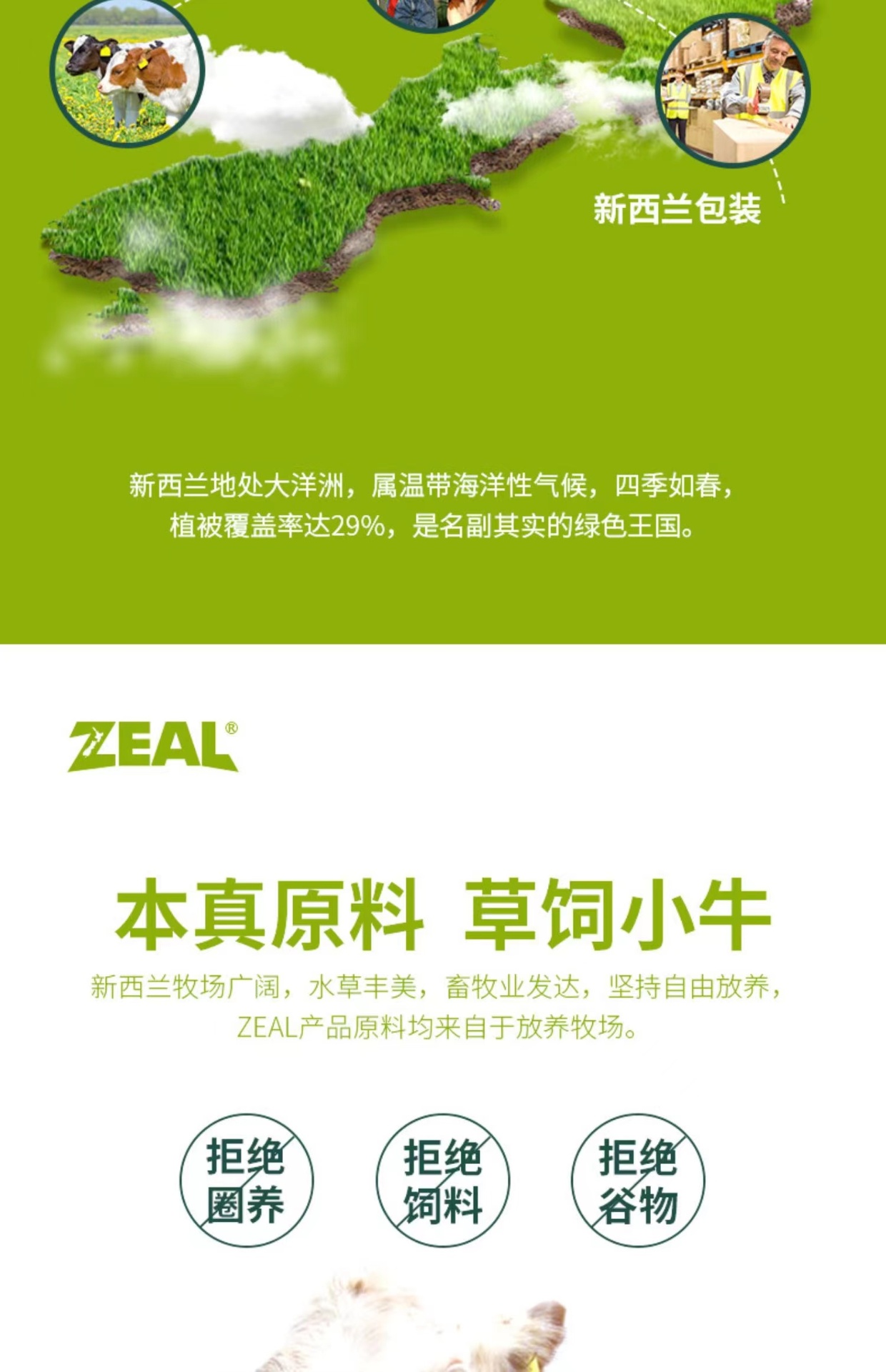 商品[国内直发] Zeal|新西兰全进口风干小牛蹄壳（犬用）150g,价格¥86,第27张图片详细描述