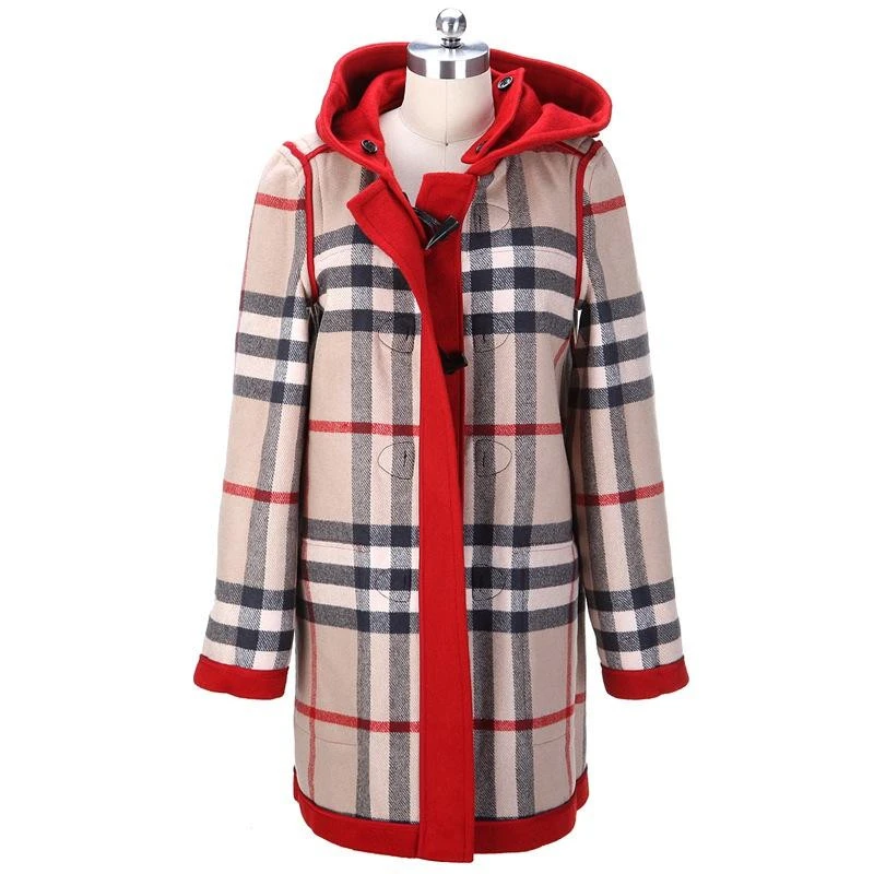 商品Burberry|BURBERRY 红色女士大衣 3844784,价格¥5509,第4张图片详细描述