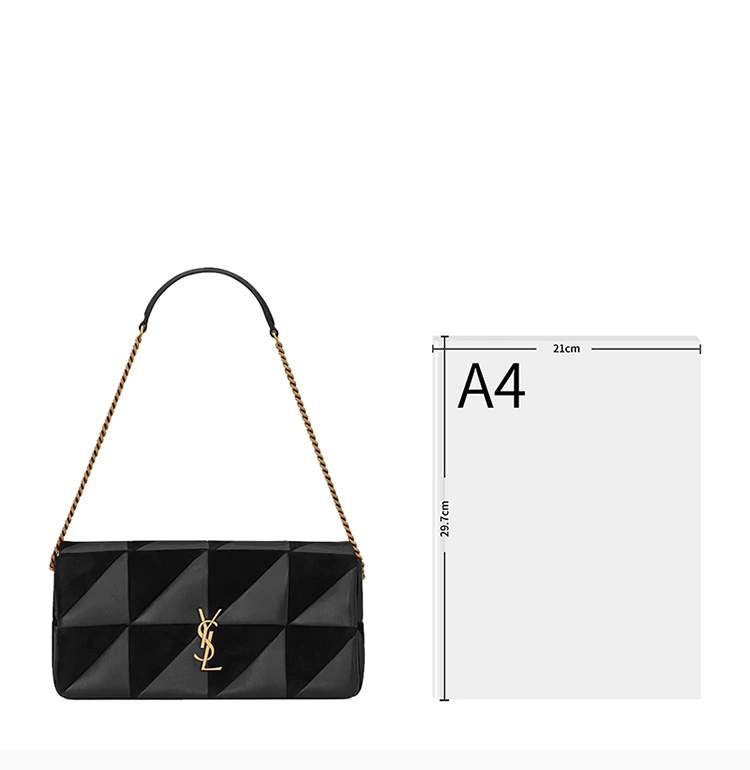 商品[国内直发] Yves Saint Laurent|YSL 圣罗兰 女士时尚手提单肩包 605026-COPQ7-1000,价格¥19874,第4张图片详细描述