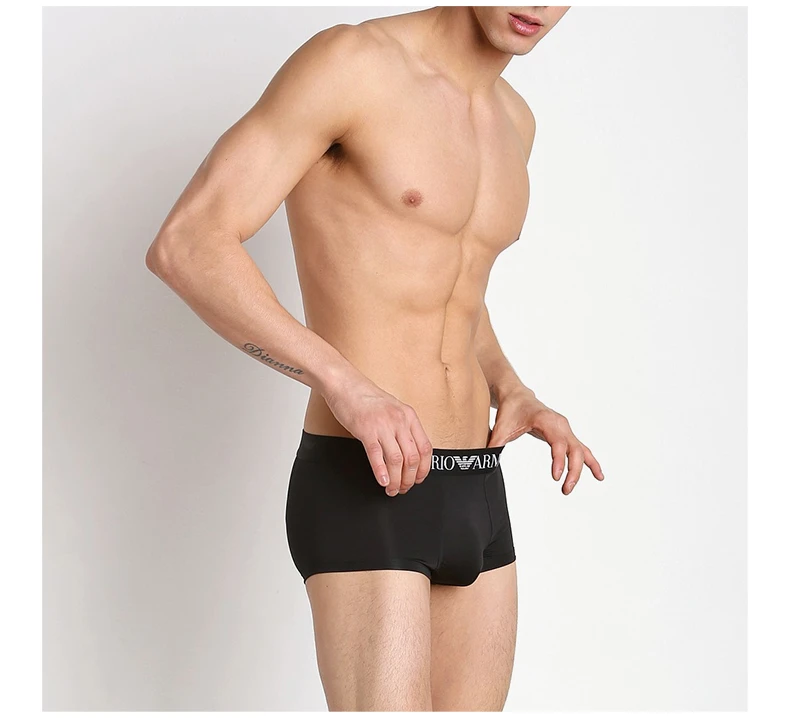 商品[国内直发] Emporio Armani|EMPORIO ARMANI 男黑色男士内裤 111546-6P747-00020,价格¥348,第5张图片详细描述