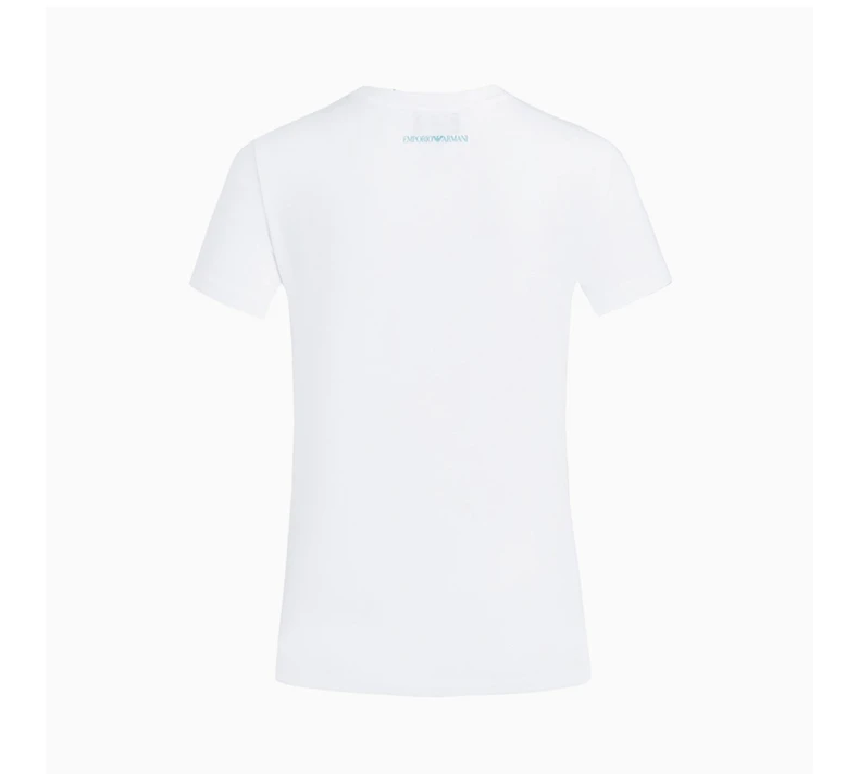 商品Emporio Armani|EMPORIO ARMANI 白色女士T恤 3H2T7H-2J95Z-0100,价格¥669,第6张图片详细描述