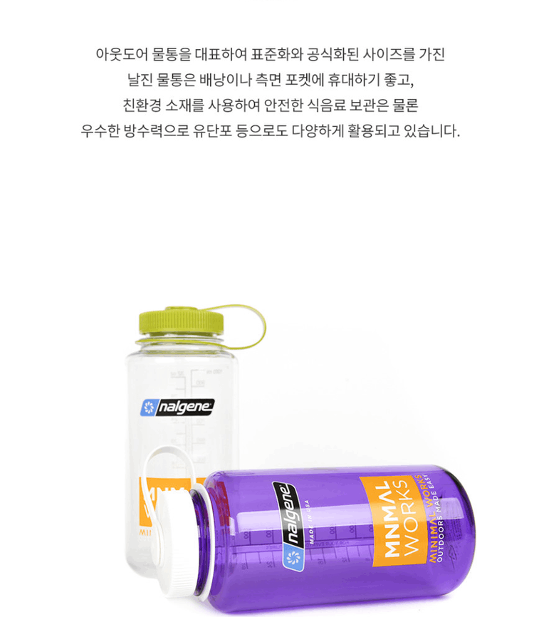 商品Minimal Works|【Brilliant|包邮包税】极简主张迷你工坊 X Nalgene 透明绿水壶 6546122520,价格¥242,第6张图片详细描述