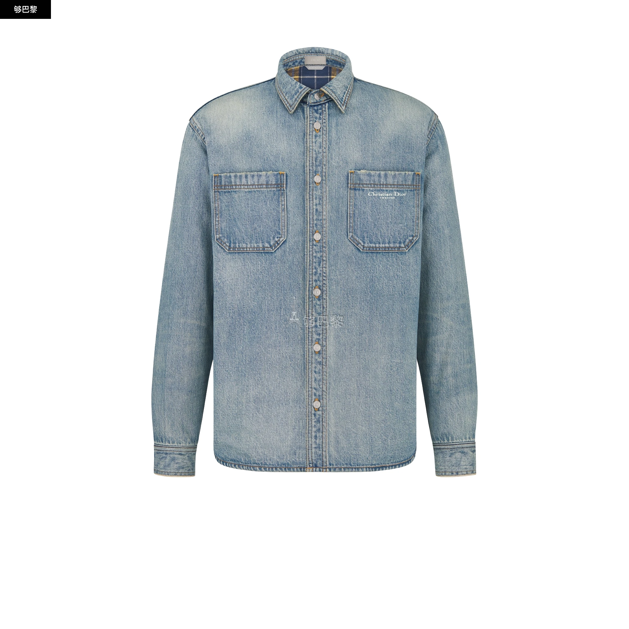 商品Dior|【预售】 迪奥 25春夏 男士 夹克 外套衬衫 513D591A3002_C585 ,价格¥19579,第3张图片详细描述