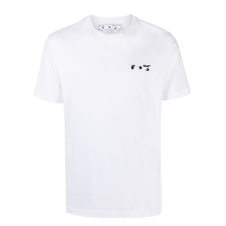 商品Off-White|�黑棉质箭头印花图案T恤 OMAA027C99JER004（澳门仓发货）,价格¥1774,第7张图片详细描述