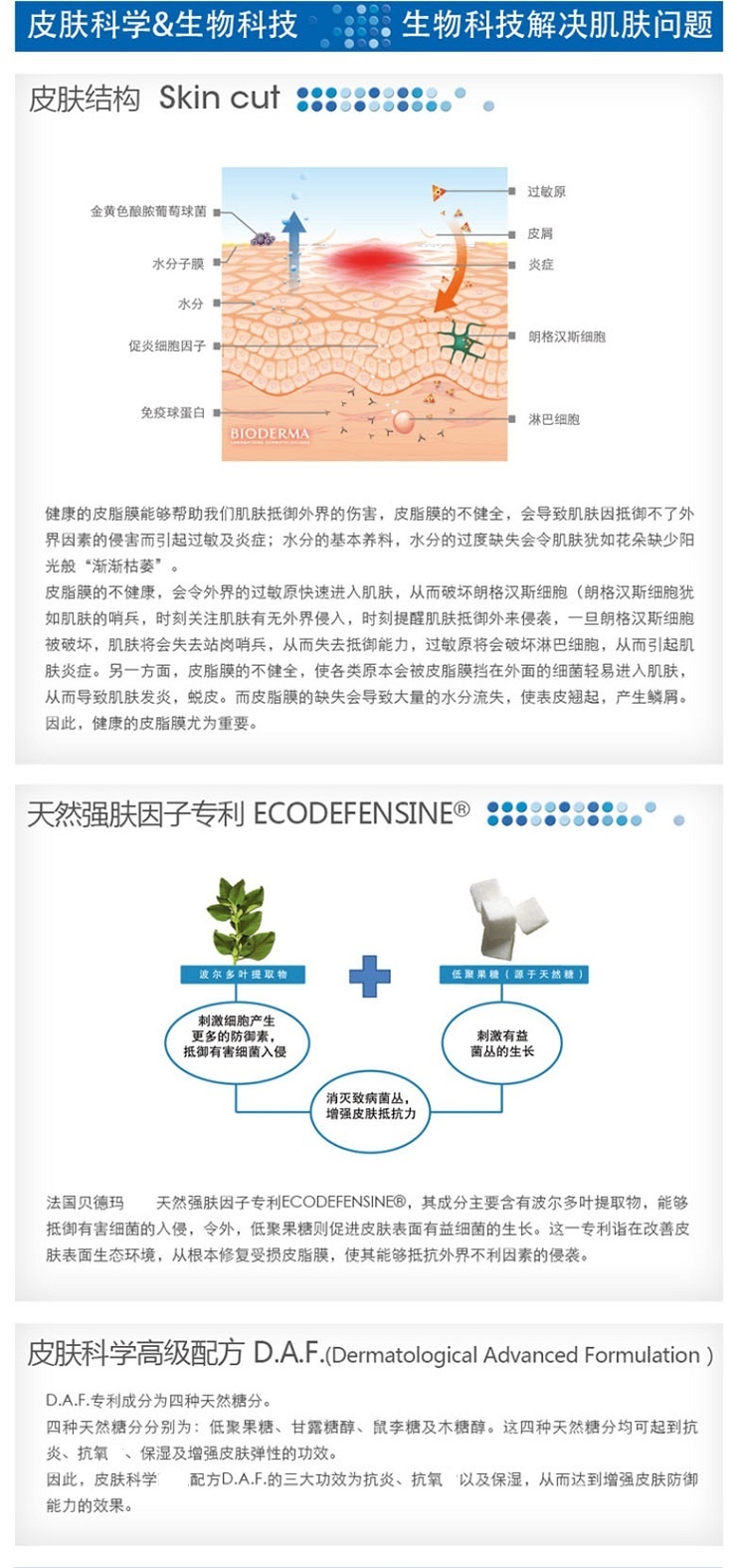 商品Bioderma|Bioderma贝德玛赋妍烟酰胺保湿修护霜500ml,价格¥211,第3张图片详细描述