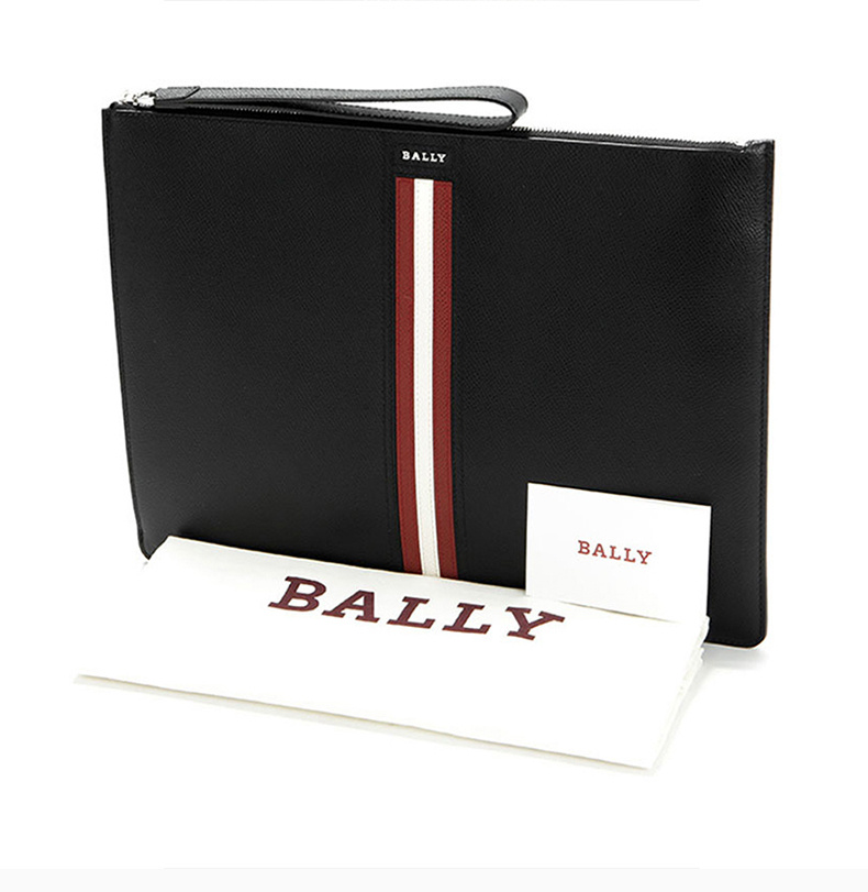 商品[国内直发] Bally|Bally 男士条纹手拿袋 6232052,价格¥1896,第7张图片详细描述