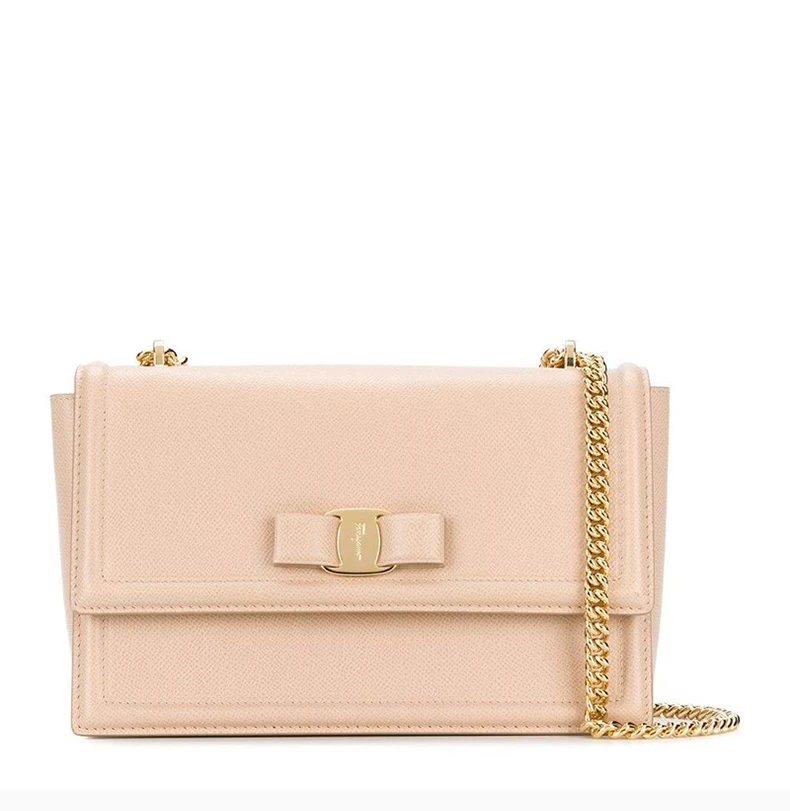 商品[国内直发] Salvatore Ferragamo|SALVATORE FERRAGAMO 菲拉格慕 女士米色单肩包 21-G462-720579,价格¥6428,第5张图片详细描述