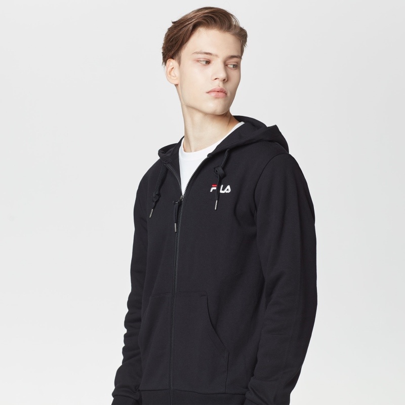 商品Fila|【享贝家】FILA男士Premium连帽卫衣FS2FTD1101X（特价活动款）,价格¥178,第9张图片详细描述