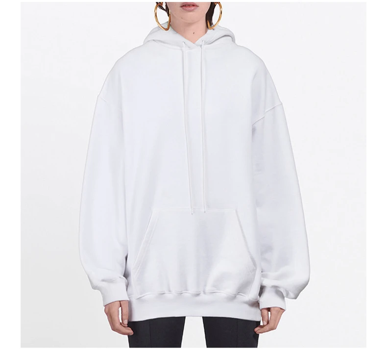商品[国内直发] Balenciaga|BALENCIAGA 白色女士卫衣/帽衫 492190-TXK29-9000,价格¥6271,第5张图片详细描述