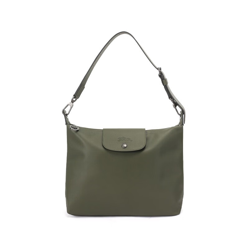 商品[国内直发] Longchamp|珑骧女士斑鸠灰黑色白色牛皮革中号手提单肩包10189 987,价格¥3583,第7张图片详细描述