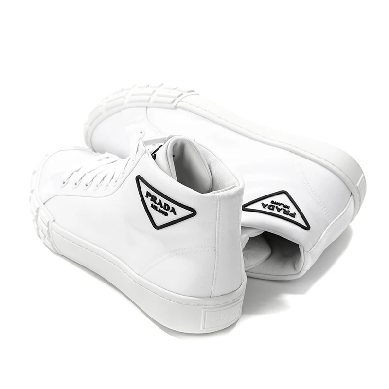 商品Prada|PRADA 白色男士运动鞋 2TG170-3LFV-F0009,价格¥3542,第5张图片详细描述