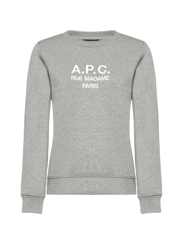 商品A.P.C.|A.P.C. 深灰色女士卫衣/帽衫 COEBHF27561GRIS,价格¥479,第1张图片详细描述