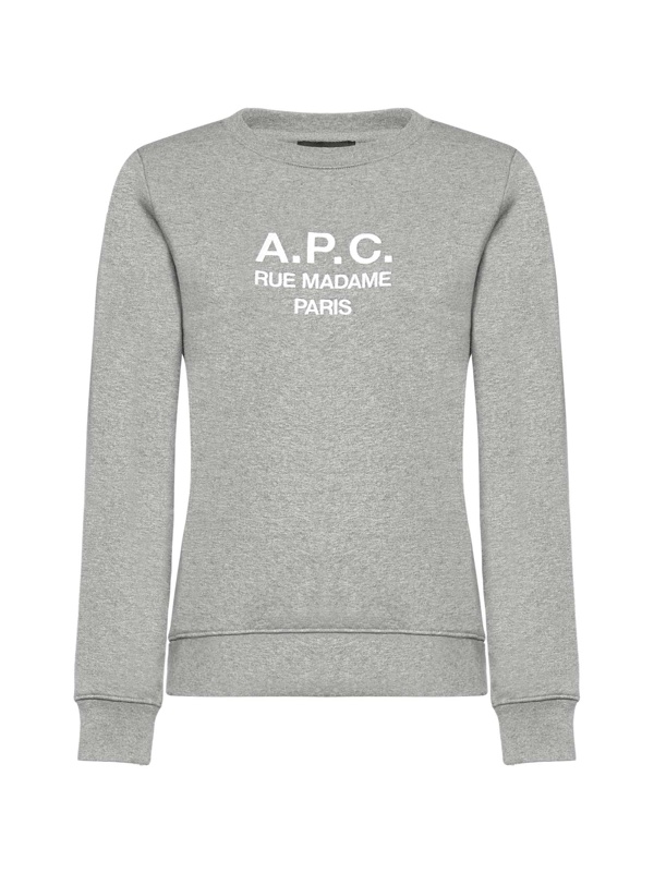 商品A.P.C.|A.P.C. 深灰色女士卫衣/帽衫 COEBHF27561GRIS,价格¥757,第3张图片详细描述