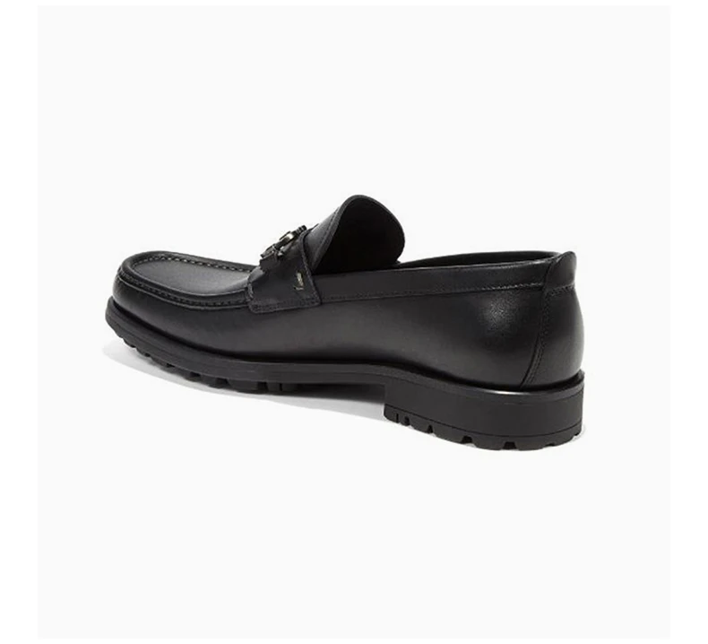 商品Salvatore Ferragamo|SALVATORE FERRAGAMO 黑色男士乐福鞋 02-A515-671792,价格¥4347,第6张图片详细描述