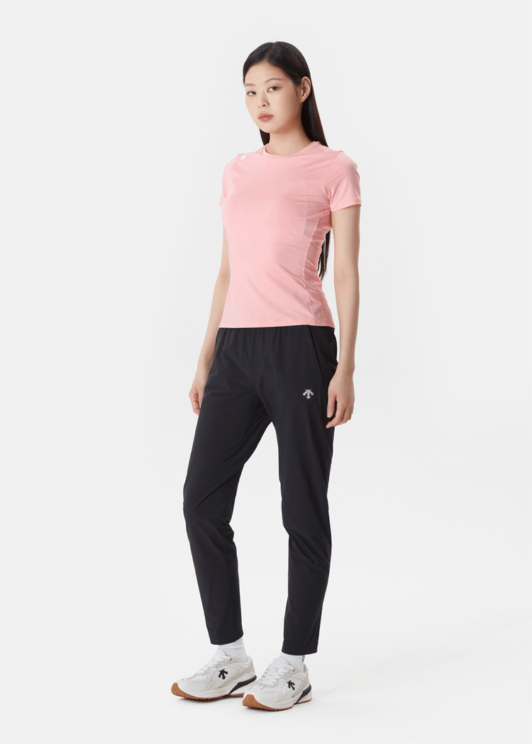 商品DESCENTE|【Brilliant|包邮包税】灰色基础款短袖圆领T恤SP122TTS12-GRY0,价格¥222,第4张图片详细描述