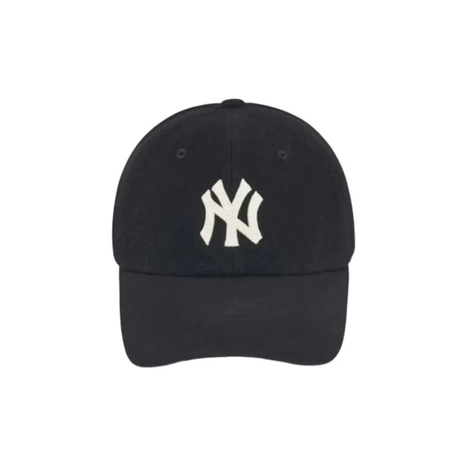 商品MLB|【享贝家】（国内现货-QD） MLB 简约纯色刺绣Logo棒球帽 休闲遮阳鸭舌帽 男女同款 黑色 3ACPW0126-50BKS,价格¥226,第2张图片详细描述