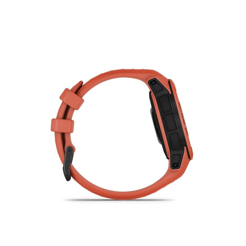 商品Garmin|GARMIN 男女同款红色树脂表盘石英机芯硅胶表带混合链接智能手表45MM,价格¥2570,第4张图片详细描述