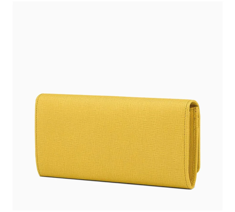 商品[国内直发] Fendi|FENDI 黄色女士零钱包 8M0251-F09-F0A38,价格¥1850,第3张图片详细描述