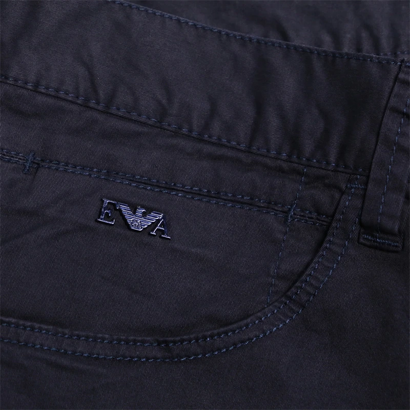 商品Emporio Armani|EMPORIO ARMANI 深蓝色男士休闲裤 ANJ08SAM5,价格¥782,第8张图片详细描述