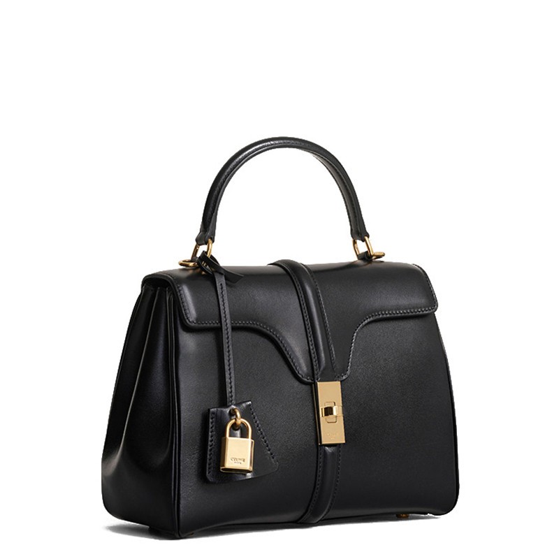 商品Celine|CELINE/赛琳 经典款 女士小号牛皮单肩手提包（多色可选）,价格¥27044,第3张图片详细描述